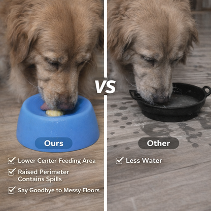 PawPulse - Slow Feeder Dog Bowl for Liquid Treat